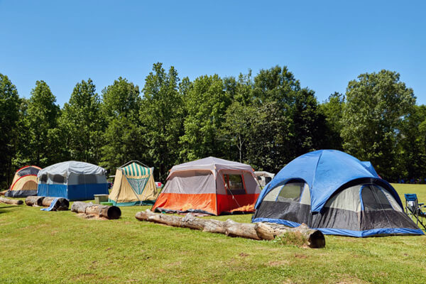 Tent Camping at Jellystone